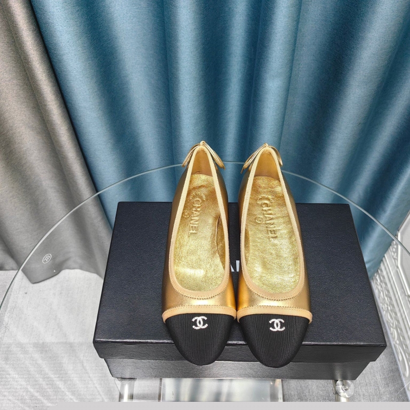 Ch*el flat shoes